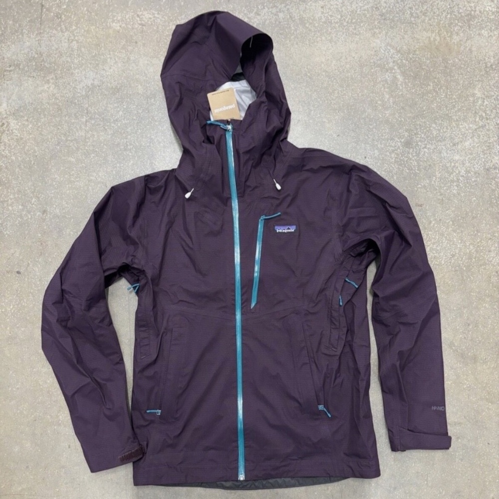Patagonia Granite Crest Rain Jacket, New With Tags, Men’s, Small, Obsidian Plum